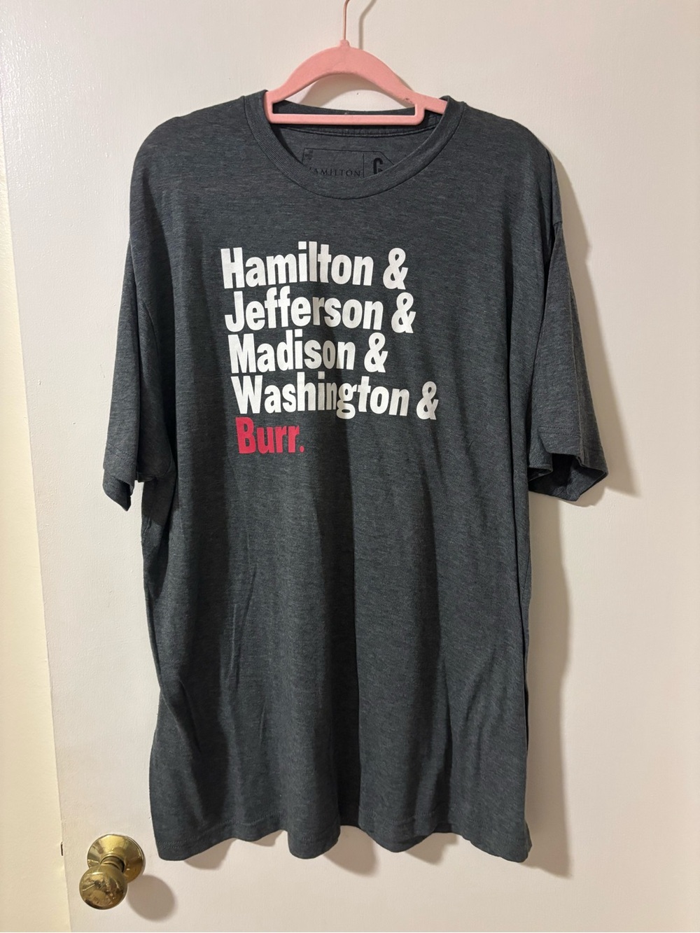 Creative Goods Hamilton Musical Ampersand T-Shirt